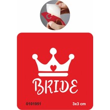 Gelin Tacı  Tattoo Geçici Dövme Şablonları Kına Kalıpları