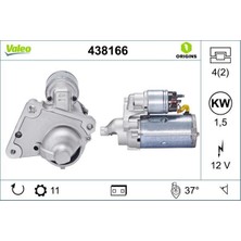 Valeo 438166 - Marş Motoru Komple GRANDLAND-PARTNER-BERLINGO-P206-P207-P208-P307-P308-P407-P508-P2008-P3008- P5008-EXPERT-JUMPY-XSARA-C1-C2-C3-C4-C5-DS3-DS4-DS5 1.4-1.6 Hdı
