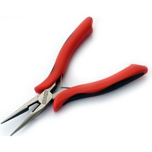 Izeltaş 3555 14 0150 150MM Elektronikçi Sivri Uçlu Düz Kargaburun