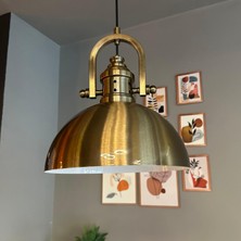 Yimpi Delikli Eskitme Başlık Avize Sarkıt Lamba Salon Mutfak Avizeleri Pastane Cafe