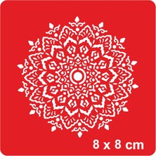 Mandala 355 Tattoo Geçici Dövme Şablonları Kına Kalıpları