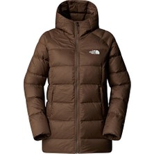 The North Face W Hyalite Down Parka Kadın Outdoor Parka (600 Dolgu Kaz Tüyü) NF0A8E741OI1 Kahverengi
