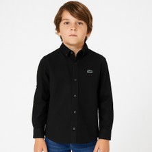 Siyah Uzun Kollu Ceket Gömlek – Klasik Yaka