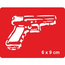 Tabanca Witness Elite Match  Tattoo Geçici Dövme Şablonları Kına Kalıpları