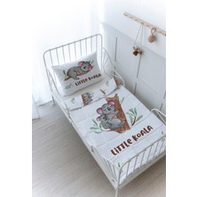 Organik Baskılı Montessori (100X200) Yorgan Seti - For Baby Serisi - Anne ve Yavru Koala