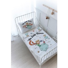 Organik Baskılı Montessori (100X200) Yorgan Seti - Pure Baby Serisi - Little Prince
