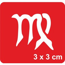 Başak Burcu Tattoo Geçici Dövme Şablonları Kına Kalıpları