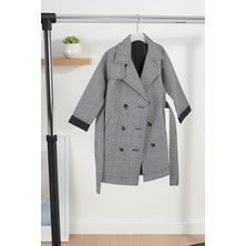 Unisex Çocuk Trençkot % 100 Pamuk