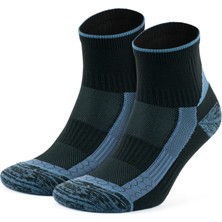 Gowith 2'li Taban Altı Havlulu Dikişsiz Unisex Atletik Fit Koşu Yürüyüş Egzersiz Aktivite Spor Çorabı 3593
