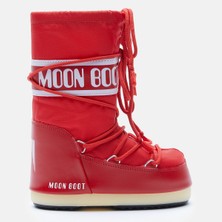 Icon Nylon K Erkek Çocuk Bot (Kar) 14004400-003 Moon Boot Nylon Red (23-34)
