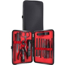 12'li Tırnak Bakım Seti, Manikür, Pedikür, Eti Makası, Siyah Nokta Temizleme