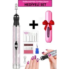 Şarjlı 13 Parça Tırnak Törpü ve Freze Seti, Profesyonel Manikür ve Pedikür Aracı