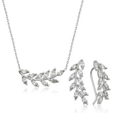 925 Ayar Gümüş Başak Set