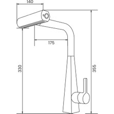 Fleko Lora Plus Antrasit Spiralli Mutfak Bataryası