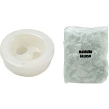 Manikür Tası ve Galoşu Seti – 50'li Paket, Temiz ve Hızlı Bakım Için