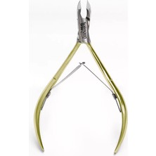 Paslanmaz Çelik Manikür Et Pensi 5mm Çift Yaylı Gümüş Rengi