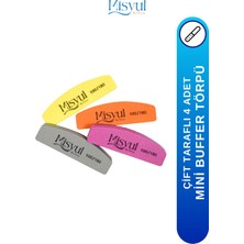 Çift Taraflı Mini Tırnak Törpüsü, 4'lü Set