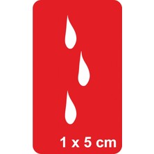 Damlalar Tattoo Geçici Dövme Şablonları Kına Kalıpları