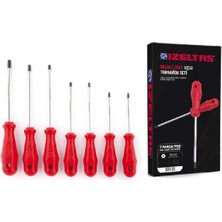Izeltaş 4776 00 8107 Delikli Torx® Uçlu Tornavida Takımı (7 Parça)