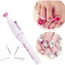 5 Başlıklı Elektrikli Tırnak ve Pedikür Makinesi, Bakım ve Protez Tırnak Cihazı