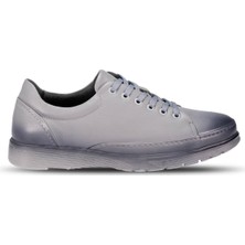 Olıver-G Erkek Deri Ayakkabı Gri