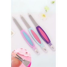 3'lü Çok Amaçlı Tırnak Törpüsü Seti, Kadınlar Için Şık ve Pratik Bakım Aracı