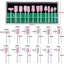 Kuvars Freze Ucu Seti Profesyonel Tırnak Jel ve Manikür Uçları