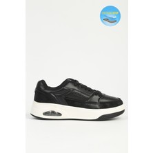 Benetton Kadın Siyah Beyaz Spor Ayakkabı Ithal BNI-12133