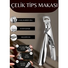 Yüksek Kaliteli Çelik Tıps Makası, Güçlü Kesim, Dayanıklı ve Güvenilir Araç