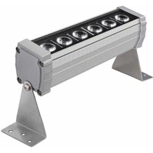 Sıva Üstü Wallwasher Lüks Asil Dekoratif Işık Show Gösteri Aydınlatma Dış Duvar Açık Alan Enerji Tasarruflu Rgb A-1002 20CM 6W