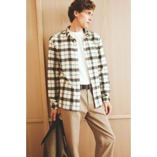 DeFacto %100 Pamuk Kareli Gömlek E8152AX25AU