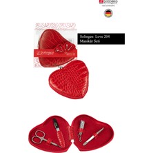 Paslanmaz Çelik Manikür Seti 204: Makas, Törpü, Cımbız, Tırnak Makası