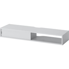 Spıksmed Ayaksız Duvar Rafı Açık Gri 117 x 32 Cm