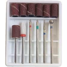 6'lı Elmas Seramik Freze Uç Seti, Tırnak Bakım Için Güçlü ve Dayanıklı Set