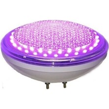 Havuz LED Aydınlatma Ampülü Smd Lamba Armatür Mor A-1204 Par-56 Ampül 30W 12V IP68
