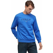 Lumberjack Gale 16ITL701 0 Yaka Erkek Sweat - Saks