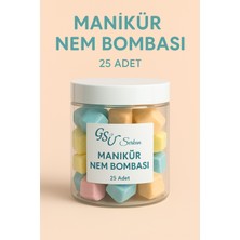 El Bakım Küpü 25'li Renkli Nem Bombası, Yumuşatıcı ve Spa Tableti