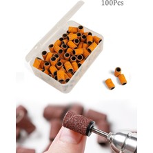 Kuru Manikür ve Jel Tırnak Için 100'LÜ Zımpara ve Freze Ucu Seti