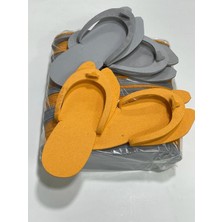 Renkli Pedikür Terliği, 50 Çift, 100 Adet, Rahat ve Şık Tasarım