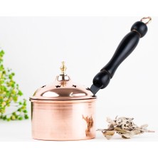 Bakır Düz Kulplu Reçine & Demet Tütsülük