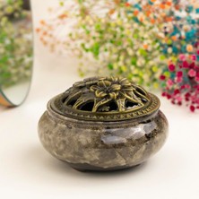 Dekoratif Green Seramik Demet & Reçine Tütsülük