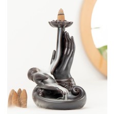 Zen Dua Eden El Temalı Geri Akışlı Şelale Tütsülük