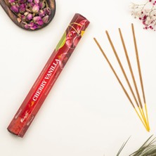  Aromatika Kiraz & Vanilya Aromalı Premium Çubuk Tütsü