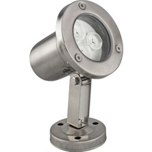 Mini Spot Paslanmaz Ayaklı Havuz LED Aydınlatma Ampülü Lamba Yeşil A-1210 6W 12V IP68