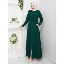 Belden Bağcıklı Ferace