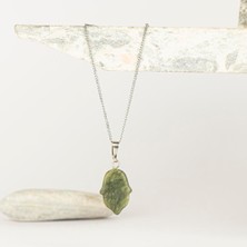 Yeşim Hamse Temalı Doğal Taşı Kolye