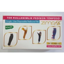 100 Adet Tek Kullanımlık Pedikür Törpüsü, Hijyenik ve Pratik Bakım Ürünü