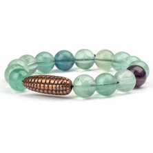 Florit Doğal Taş Bileklik (10 Mm) – Sessiz Bilgelik