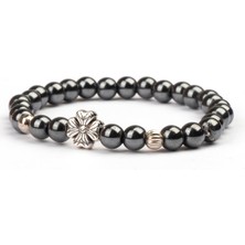 Hematit Doğal Taş Bileklik (6 Mm) – Koruyucu Alan