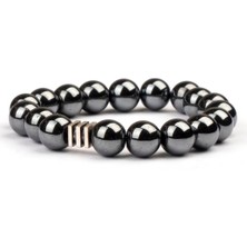 Hematit Doğal Taş Bileklik (10 Mm) – Içsel Merkez